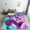 Dio Brando Blanket Anime Jojo s Bizarre Adventure Flannel Awesome Warm Throw Blankets for Coverlet All 1 - JoJo's Bizarre Adventure Merch