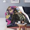 Higashikata Josuke Dio Blankets Flannel Print Anime Jojo s Bizarre Adventure Soft Throw Blanket for Bedding - JoJo's Bizarre Adventure Merch