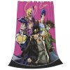 Higashikata Josuke Dio Blankets Flannel Print Anime Jojo s Bizarre Adventure Soft Throw Blanket for Bedding 3 - JoJo's Bizarre Adventure Merch