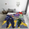 Jojo s Bizarre Adventure Knitted Blankets Dio Brando Joestar Joseph Wool Throw Blankets Travel Portable Soft 1 - JoJo's Bizarre Adventure Merch