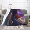 Jotaro Kujo Anime Flannel Blankets Jojo s Bizarre Adventure Custom Throw Blankets for Home Hotel Sofa 1 - JoJo's Bizarre Adventure Merch