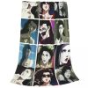 Lisa Japanese Anime Flannel Blankets Jojo s Bizarre Adventure Awesome Throw Blankets for Sofa Bedding Lounge 3 - JoJo's Bizarre Adventure Merch