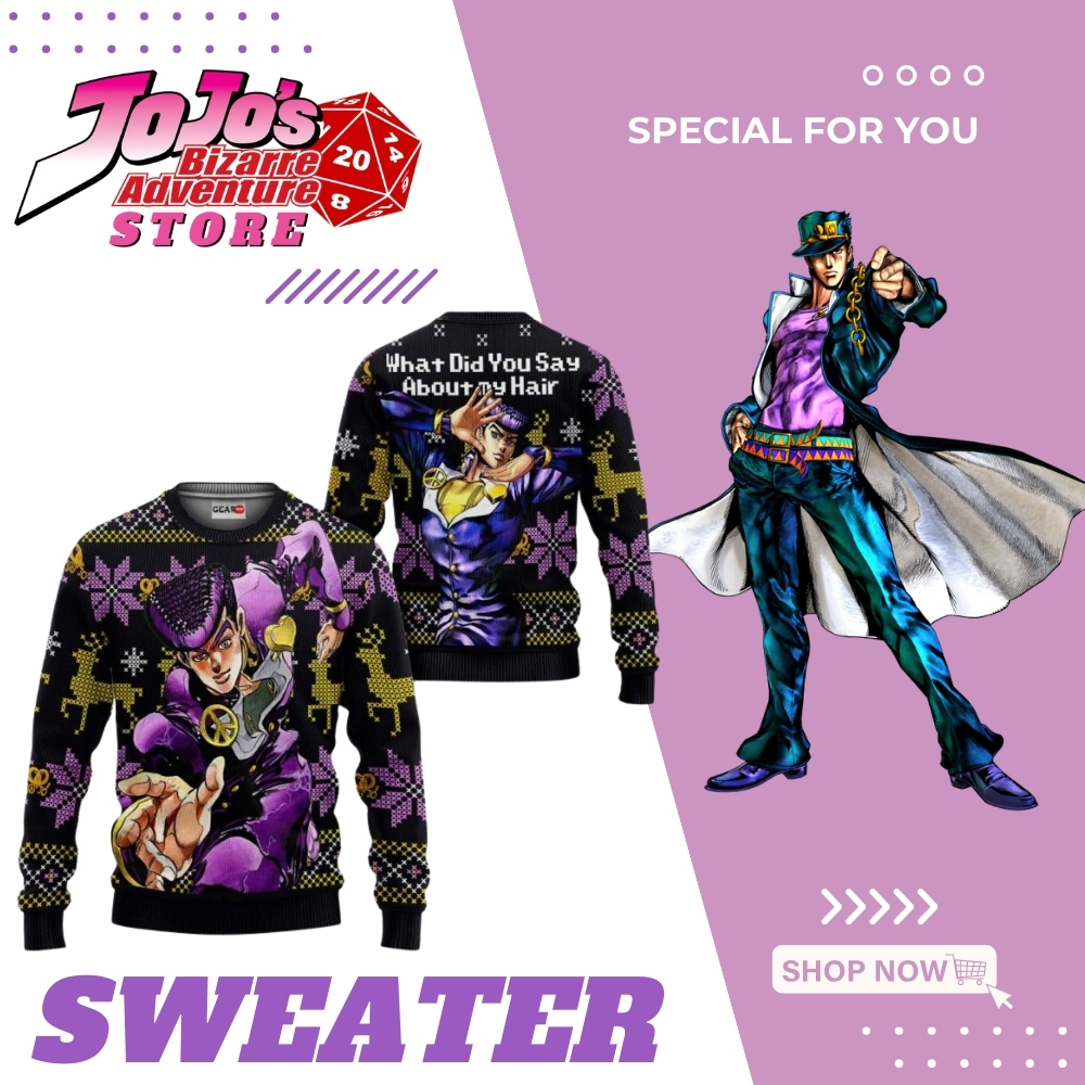 SWEATER - JoJo's Bizarre Adventure Store