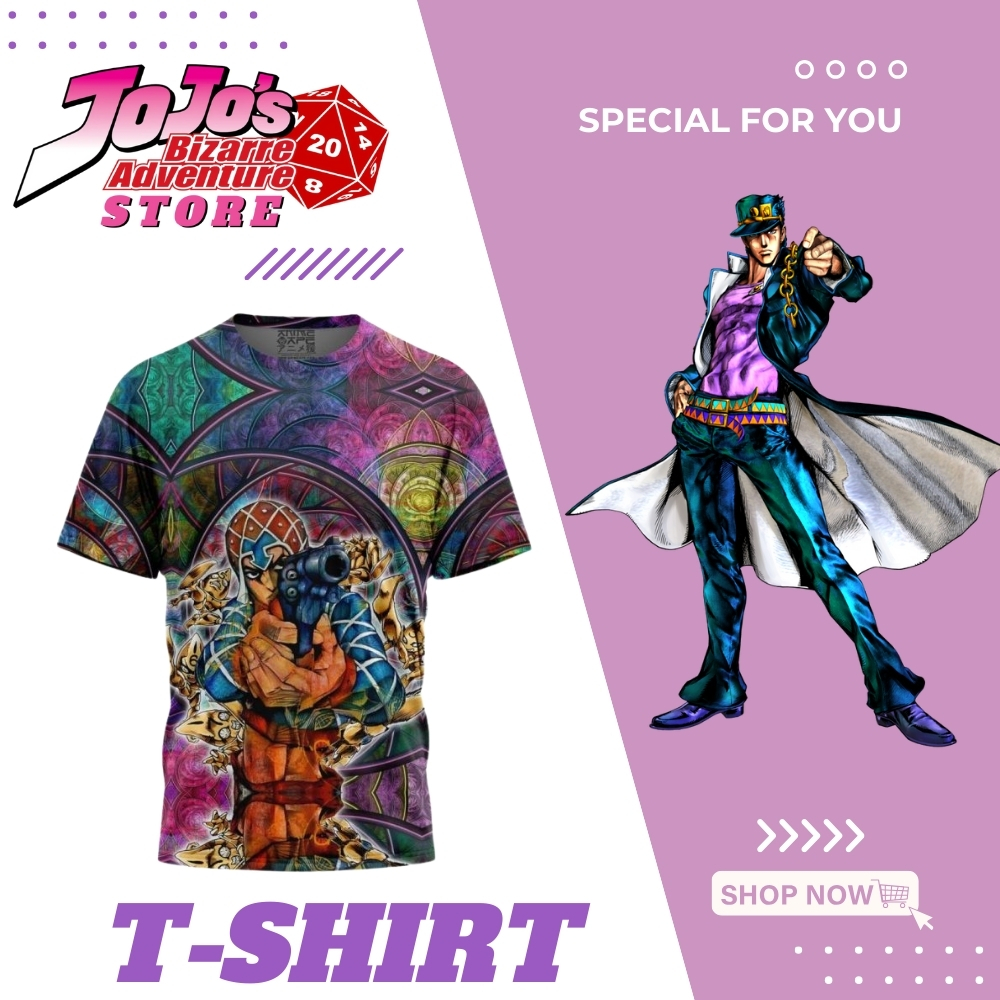 T shirt - JoJo's Bizarre Adventure Store